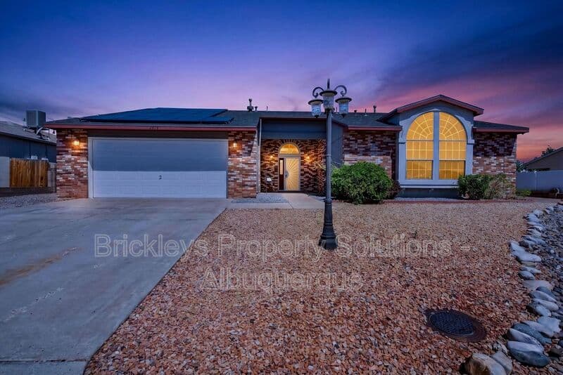 4-bedroom 2-bath home at 2413 Agua Fria Dr NE for $2,275/mo managed by Brickleys Property Solutions Albuquerque