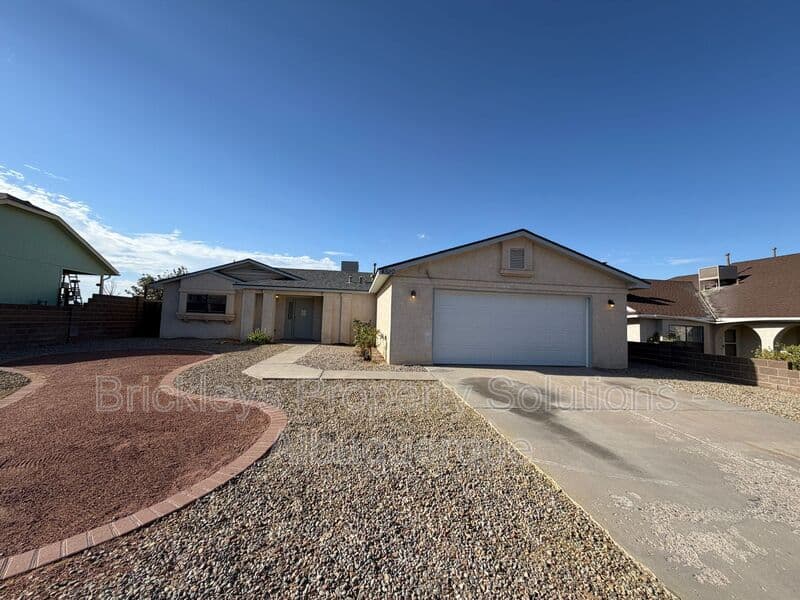 3-bedroom 2-bath home at 4520 Rockaway Loop NE for $1,900/mo managed by Brickleys Property Solutions Albuquerque
